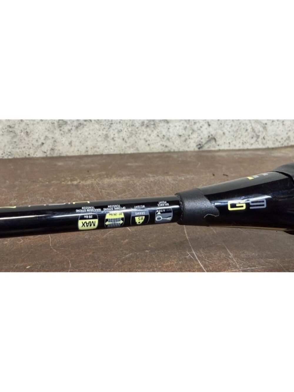 HL G9 Tour Edition High Modulus Graphite Badminton Racquet 85g With Case - Picture 8 of 11